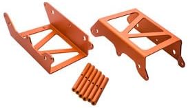 7602 Racing Radiator Braces Anodized Orange for KTM 450 SX-F Factory Edition 2012-2014