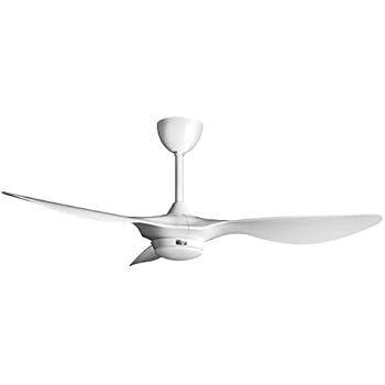 reiga 52-in Ceiling Fan with LED Light Kit Remote Control Modern Blade Noiseless Reversible Motor,6-speed, 3 color Temperature Switch (Bright White)