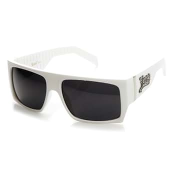 Official Locs Brand White Square Shades LOCS Sunglasses