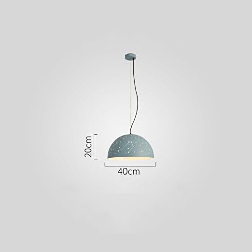 Modern minimalist chandeliers, creative personality restaurant pendant light bedroom living room coffee shop clothing store interior lighting ( Color : Green )