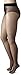 No Nonsense Women's  Seamless Sheer Pantyhose,  Midnight Black,  Medium