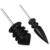 Leather Burnisher,Knoweasy Leather Slicker Tool and Leather Burnishing Tool,Pointed Tip Leather Slicker for Dremel Rotary Tools