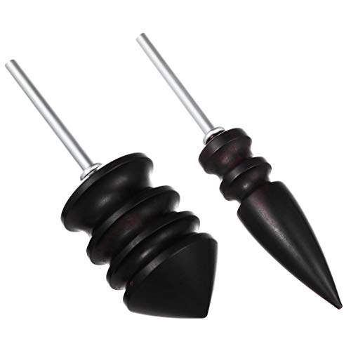 Leather Burnisher,Knoweasy Leather Slicker Tool and Leather Burnishing Tool,Pointed Tip Leather Slicker for Dremel Rotary Tools