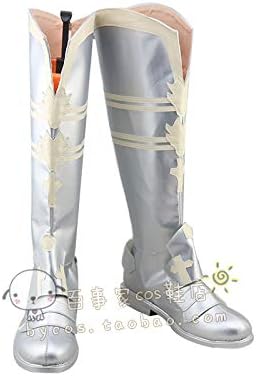 Amazon 萌可愛いタイプ コスプレ靴 ブーツ ジークフリート セイバー Fgoフェイトグランドオーダー コスプレ 学園祭 文化祭 仮装 パーティー ハロウィン クリスマス 23 コスプレ 仮装 通販