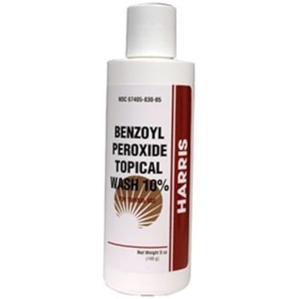peroxide facial cleanser