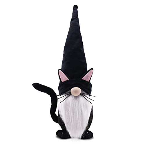 Black Cat Gnomes Halloween Gnomes Swedish Tomte Cat