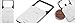 Aircharge Wireless Charging Case for Apple iPhone 6 Plus/6S Plus - White/Black
