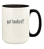 got hanford? - 15oz Ceramic Colored Handle and