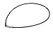 Phiten Rakuwa Titanium Necklace X100 Chopper Model Sports Care Designed in Japan [Japan Import] (Brown, 15.7in(40cm))