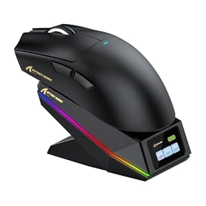 ATTACK SHARK X11 PRO V2 ゲーミングマウス ワイヤレス/Bluetooth/有線 69g軽量 PAW3315搭載