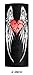 Hair Glove Heart & White Wings Hair Glove, 4 inch