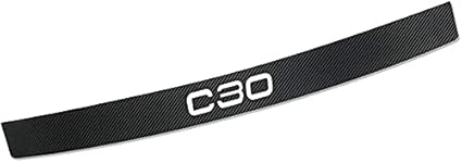 Fibra Carbono Coche Protector Parachoques Trasero, para ...
