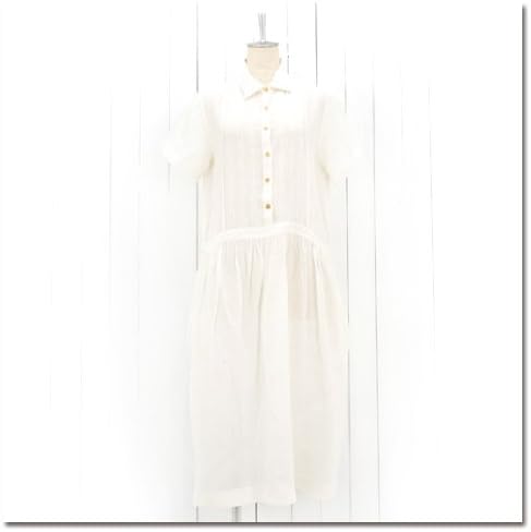 ソイル Soil レディース リネンシャツワンピースs S Nsl13 Fサイズ 900 White ワンピース チュニック 通販 Amazon