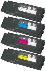 Ink Breiz Pack of 4 Toners Compatible with Xerox Workcentre 6655