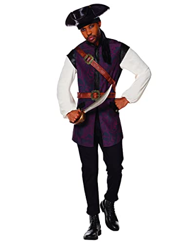 Spirit Halloween Adult Regal Rebels Pirate Vest