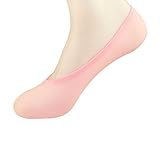 Pinksee Ladies Antiskid Invisible Liner No Show Cotton Ped Low Cut Socks