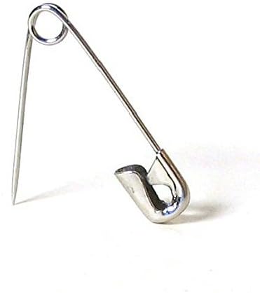 Linfangxi 120 PCS Extra Large Safety Pins Size 4, 2.2inch / 55mm