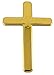 Jesus Cross Gold Finish Decal Emblem 3D Sticker car Bike auto 2