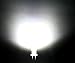 100pcs X Super Bright 5mm Flat top Wide Angle led Light lamp white 120-140 deg
