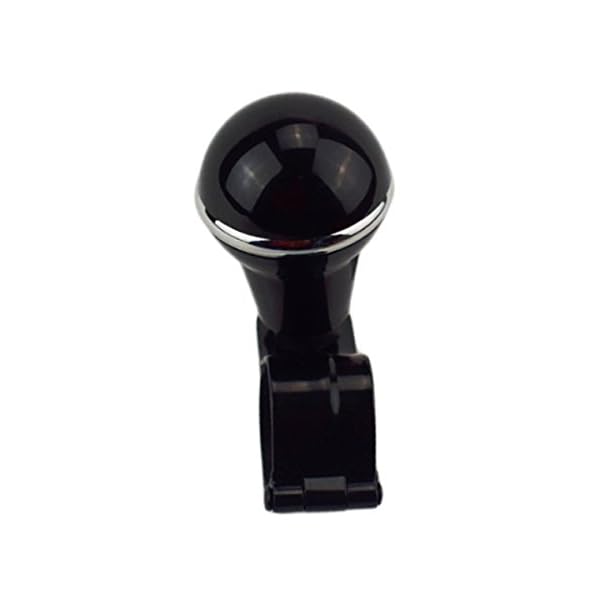 Black-Steering-Wheel-Spinner-Handle-Auto-Heavy-Duty-Suicide-Knob-Car-Solid
