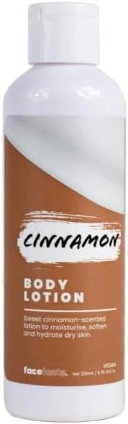 Face Facts Cinnamon Body Lotion 200ml Hydrating Vegan Friendly Moisturising