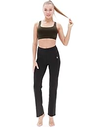 icyzone - Ropa de yoga para mujer, con espalda cruzada