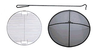 Bear and Tree Fire Pit with Grill and FREE Cover