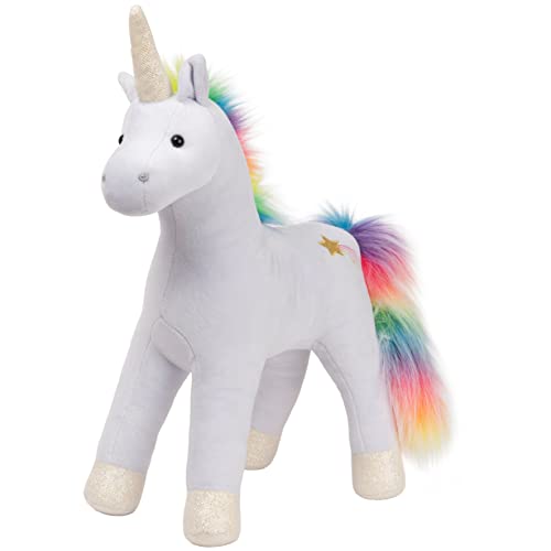 GUND Bluebell Rainbow Unicorn Stuffed Animal, Plush Unicorn for Ages 1