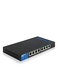 Conmutador de red Gigabit de puerto inteligente Linksys Business PoE +