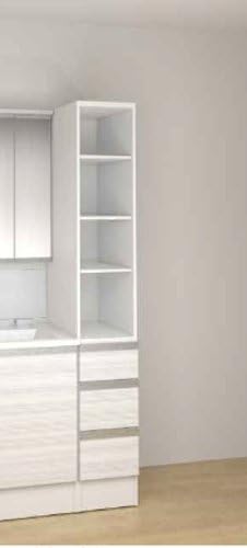 Amazon パナソニック 洗面化粧台 シーライン サイドキャビネット 幅300 上棚 下引出しタイプ 扉柄 アルベロホワイト 鏡面 新スタンダードd530プラン Xgqc30cs5thpf 30cm 洗面台 収納 Cline 洗面台