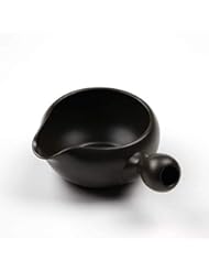 Yuzamashi Mixing bowl for Japanese Tea and Matcha (Black)