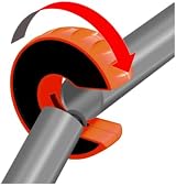 Bahco 306-10 Pipe Cutter 10 mm Tube Slice Black Orange view 2