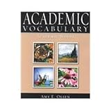 Academic Vocabulary, Olsen, Amy, 0321055004