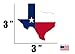 Texas Flag Sticker Car Decal Bumper Sticker Lone Star State Truck Window (3