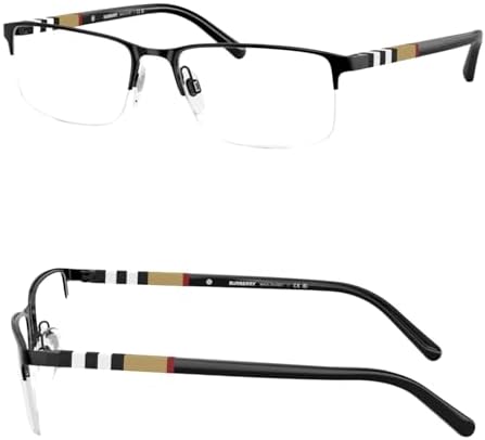 BURBERRY BE1323 Rectangle Shape Metal Eyeglasses with Luxury  display picture 3