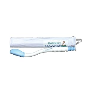 Buckingham Easywipe Bottom Wiper Toilet Aid with Wipe Clean Carry Pouch. Bottom Wiping Stick Assists with Personal…