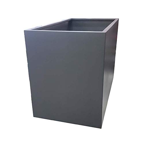 WMT PFLANZKASTEN XXL - ANTHRAZIT, RAL 7016, Metall - (80 x 100 x 150 cm (bxhxl)) viele Längen
