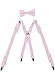 ORSKY Men's Suspenders with Bowtie Set Adjustable X Back