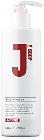 [JSOOP]J RED Shampoo 17.6oz/Hospital Level/Preventing hair loss/Thickening hair/Derma/Hair loss