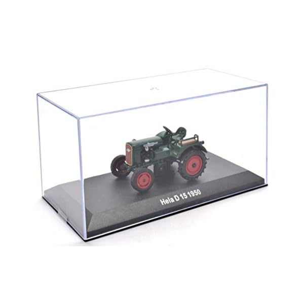HELA D 15 Historischer Traktor 1950 grün 1:43 by IXO for Hachette DieCast Metall Miniaturmodelle Modellauto – Bild 3