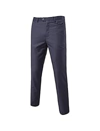 Traje de tres piezas para hombre, chamarra formal ajustada y entallada con solapa y botón simple + pantalones formales.