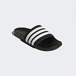 adidas Men's Adilette Comfort Slides, Black/Core