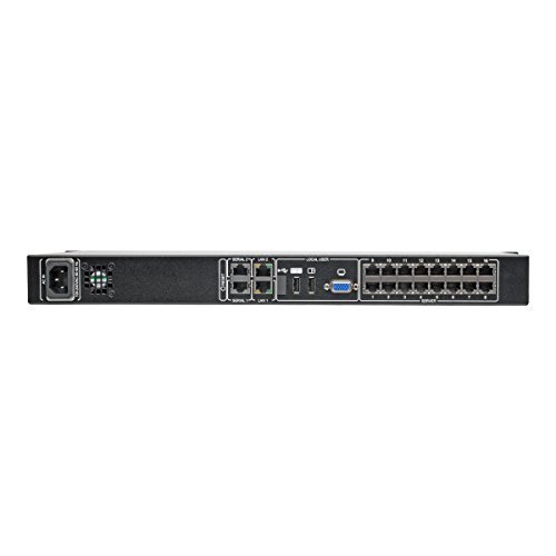 Tripp-Lite-B072-008-1-8-Port-NetCommander-1U-Rackmount-Cat5-KVM-Switch
