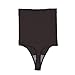 Womens Shapewear Panties Bodysuit Body Shaper High Waist Tummy Control Seamless Strapless Slimming Panty Briefs (Black, 3XL)