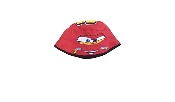 Disney Cars Toddler Boy Bucket Hat Red 