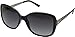 GUESS Women's Acetate Oversized Square Sunglasses, BLK-35, 58 mm