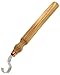 BeaverCraft Hook knife Wood Carving SK2 Long Knives Spoon Carving Tools 1.2'' Long handle 12'' Spoon Knife Wood Carving Tools Bowl Kuksa Carving Tool Double-Edged Crooked Knife