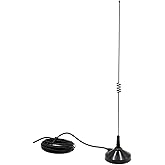 Tram 1185 Antena magnética de doble banda amateur