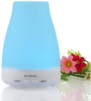Hhobake Humidifier,Aromatherapy machine,Home Humidifier,Air Fresher,Office humidifier,Room humidifier Oil Diffuser with 7 Changing Color LED Lights with eBooks - 100 ml