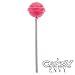 Hot Pink Dum Dums Color Party - Watermelon Flavored - 75 Count Bag - 12.8 ounces - Includes Free How To Build a Candy Buffet Guide